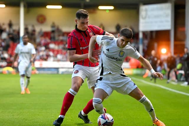 Evan Weir featured 22 times during his debut season at Walsall.