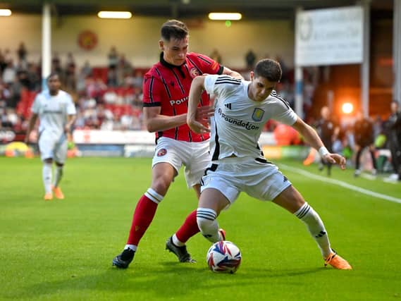 Evan Weir featured 22 times during his debut season at Walsall.