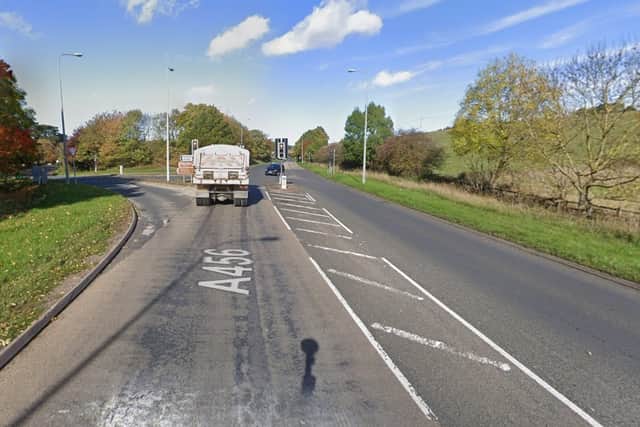 A456 in Blackstone, Bewdley.