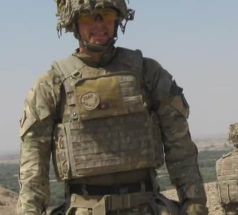 Jonathan's military services took him to Afghanistan, Ukraine and Saudi Arabia