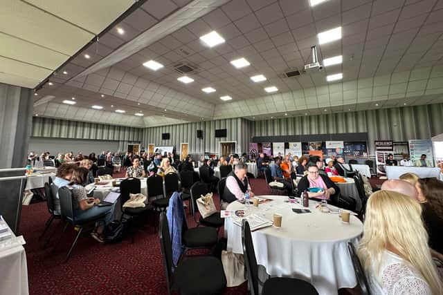 Conference attendees gathered at Walsall Football Club for a day of learning on neurodiversity and wellbeing. Picture: Walsall Council