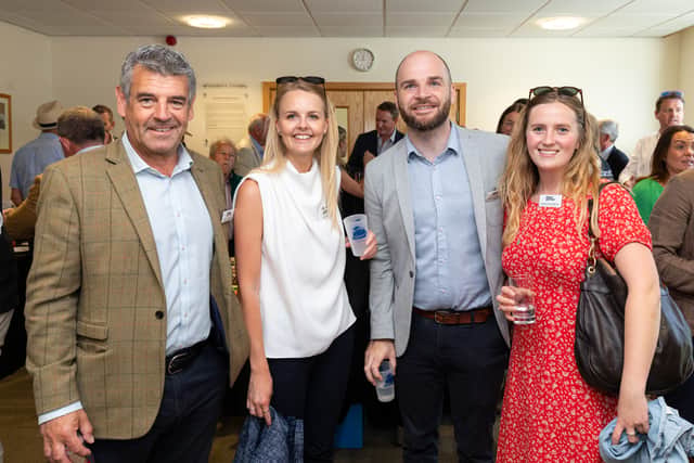 (L to R) Richard Tomlinson, Izzy Watts, Stephen Holloway and Agatha Hazelgrove. Picture: mfg Solicitors