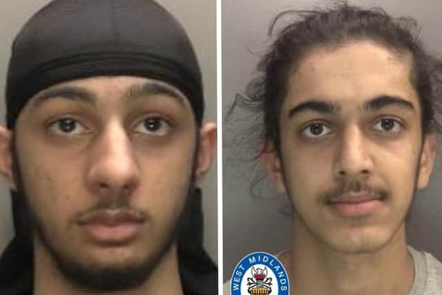 Ronan's killers, Prabjeet Veadhesa and Sukhman Shergill, both 17, were equipped with ninja-style blades