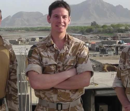 A young Alex Ballinger in his Army days