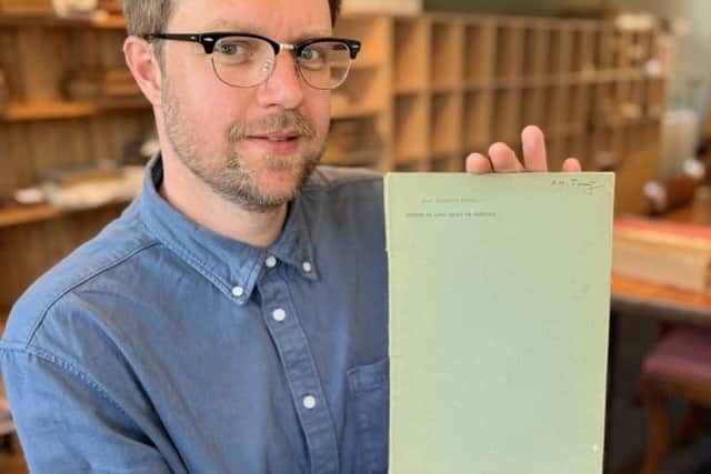 Alan Turing’s PhD dissertation is one of a number of papers belonging to the codebreaker sold at auction
