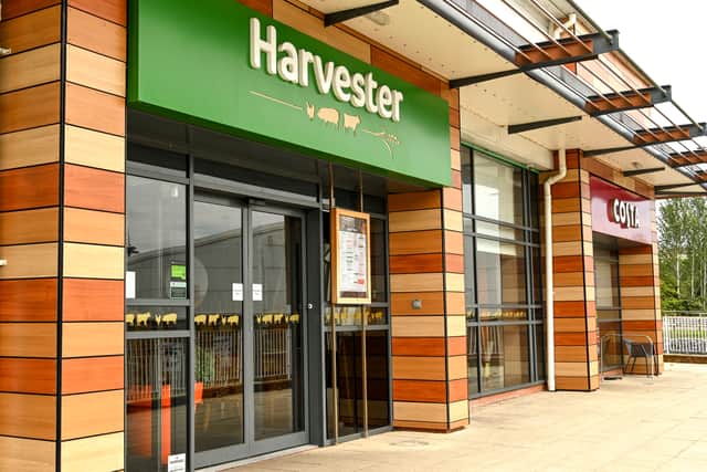 Harvester restaurants will have the special menu