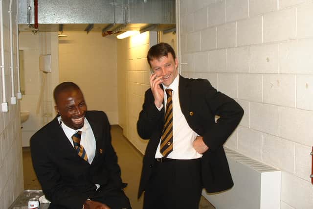 Mo Camara during his Wolves days