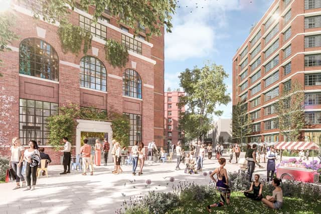 CGI of the Garrison Circus development. Taken from a press release sent from Sama Investments.