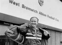Ron Atkinson outside The Hawthorns during his time at West Brom