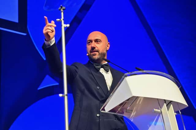 Host PJ Ellis at the Express & Star Business Awards 2025