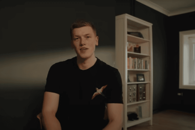 Louis Brindle in the short film