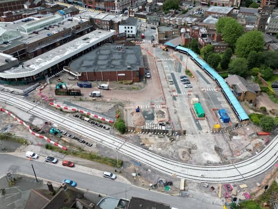 Pictures show how work is progressing at the former Dudley Bus Station