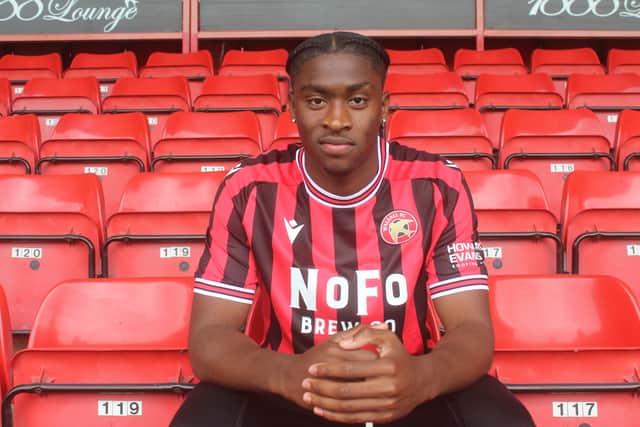 Courtney Clarke joined Walsall from non-league Eastbourne Borough in 2025.