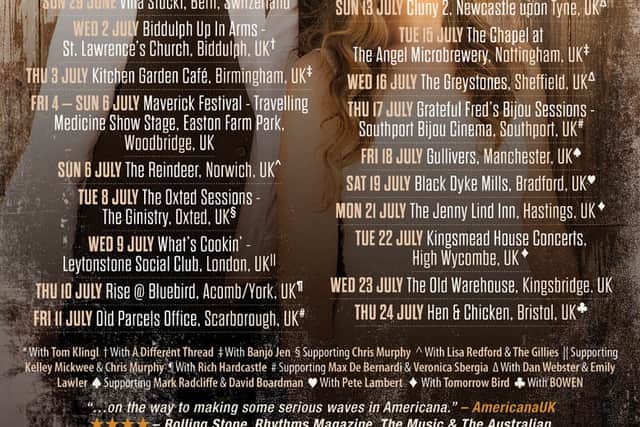 The Weeping Willows UK Tour
