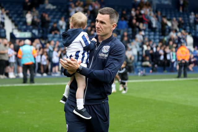 Club captain Jed Wallace faces an uncertain future at the club. (Photo by Adam Fradgley/West Bromwich Albion FC via Getty Images)
