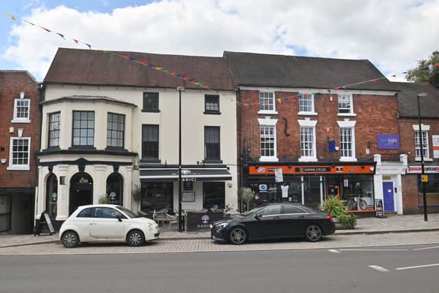 Range of businesses in Shifnal. Photo: Steve Leath