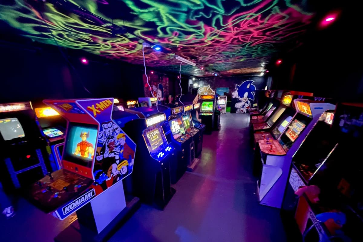 Again Arcade New arcade bringing back retro gaming