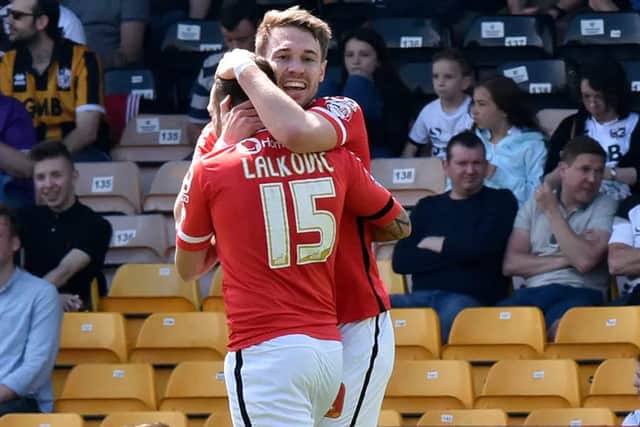 Milan Lalkovic helped Walsall reached the League One play-off semi-finals in 2016.