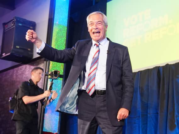 Reform UK leader Nigel Farage commited to scrapping the two-child benefit cap, and restoring the winter fuel payment to all pensioners