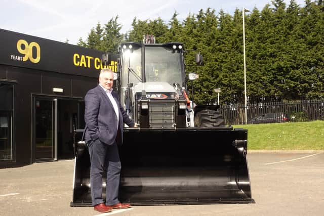 Gary Megarrell, Managing Director of Finning UK & Ireland introduces the special edition Cat® 444 Backhoe Loader.