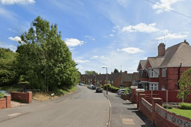 The Coseley Wallbrook area of Bilston saw prices spike in the year