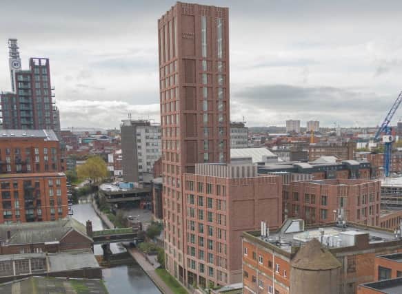 Visualisation of what the proposed Birmingham development in Cliveland Street could look like. Taken from design and access statement by Corstorphine & Wright/Volume Clive Ltd.