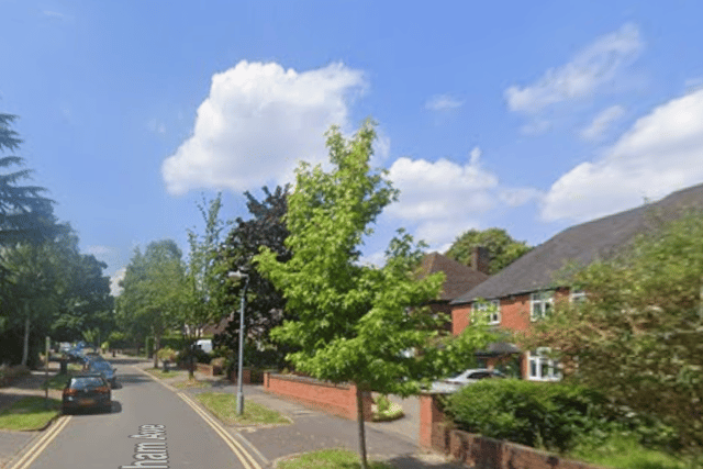 The Metchely area of Birmingham saw an increase