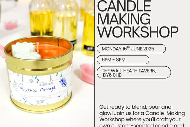 Crafting Candles with Restore Glow At The Wall Heath Tavern