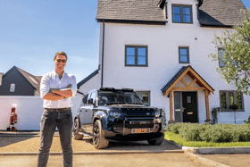 BOTB's house comes with a free Land Rover Defender