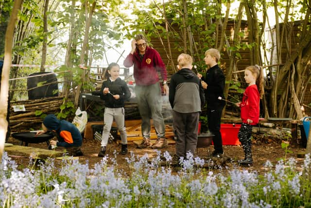 Outdoorsmanship is an important feature in the school, teaching children how to live with and care for nature