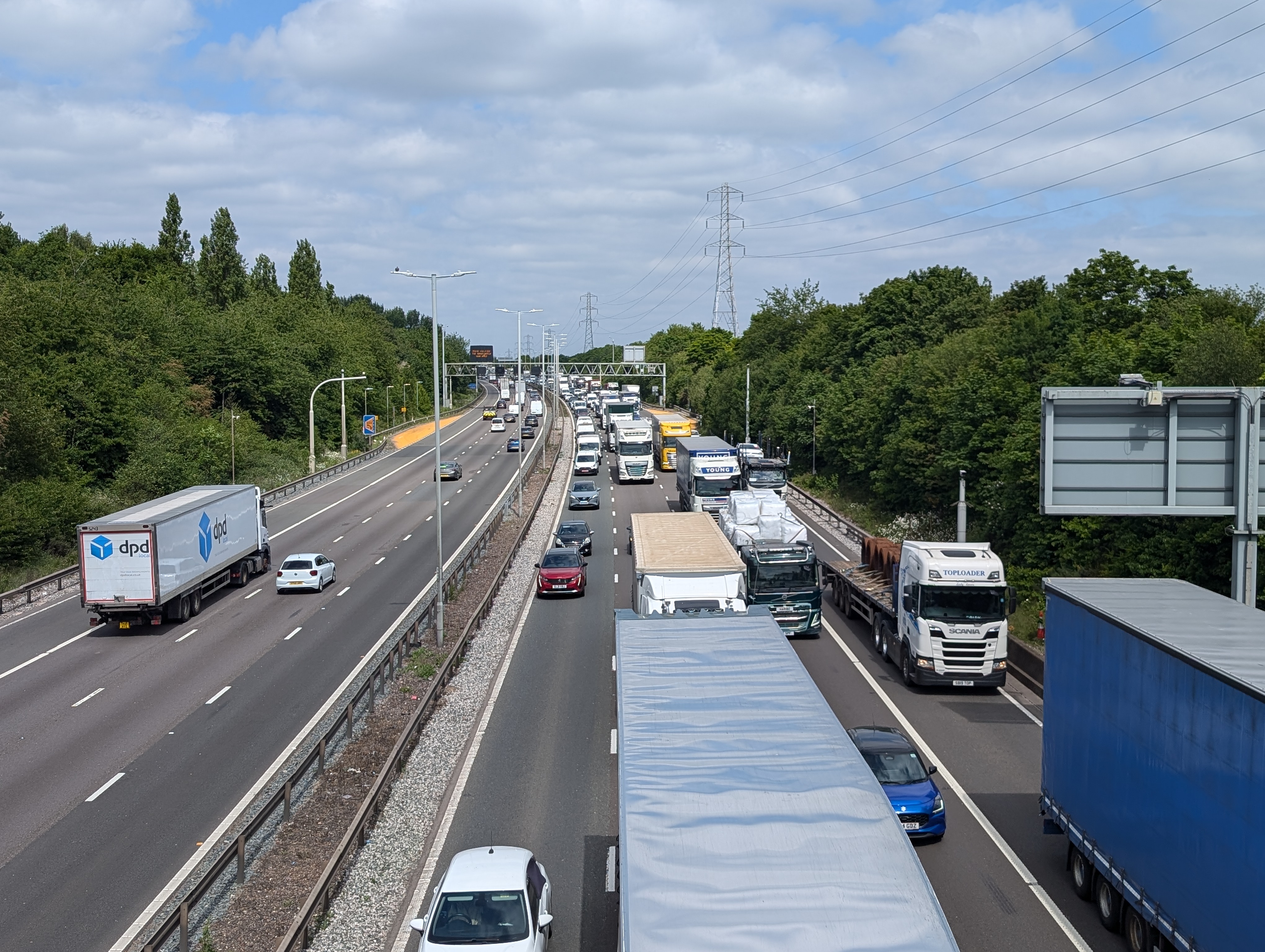 All lanes reopen on M6 following road traffic collision