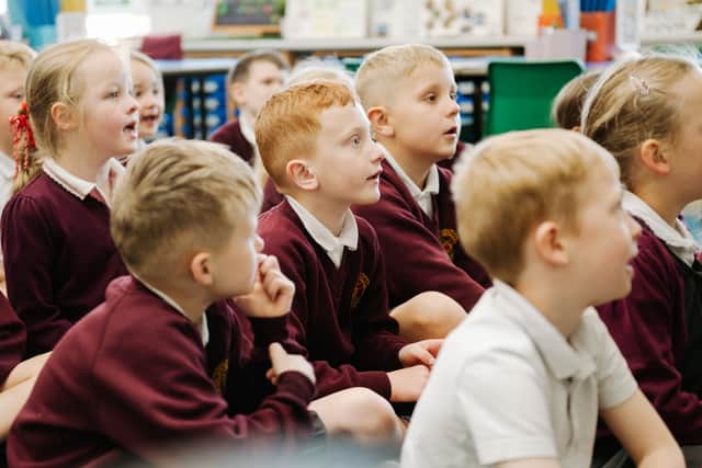 As a 'school of character', pupils are encouraged to be individual while learning about the importance of team work