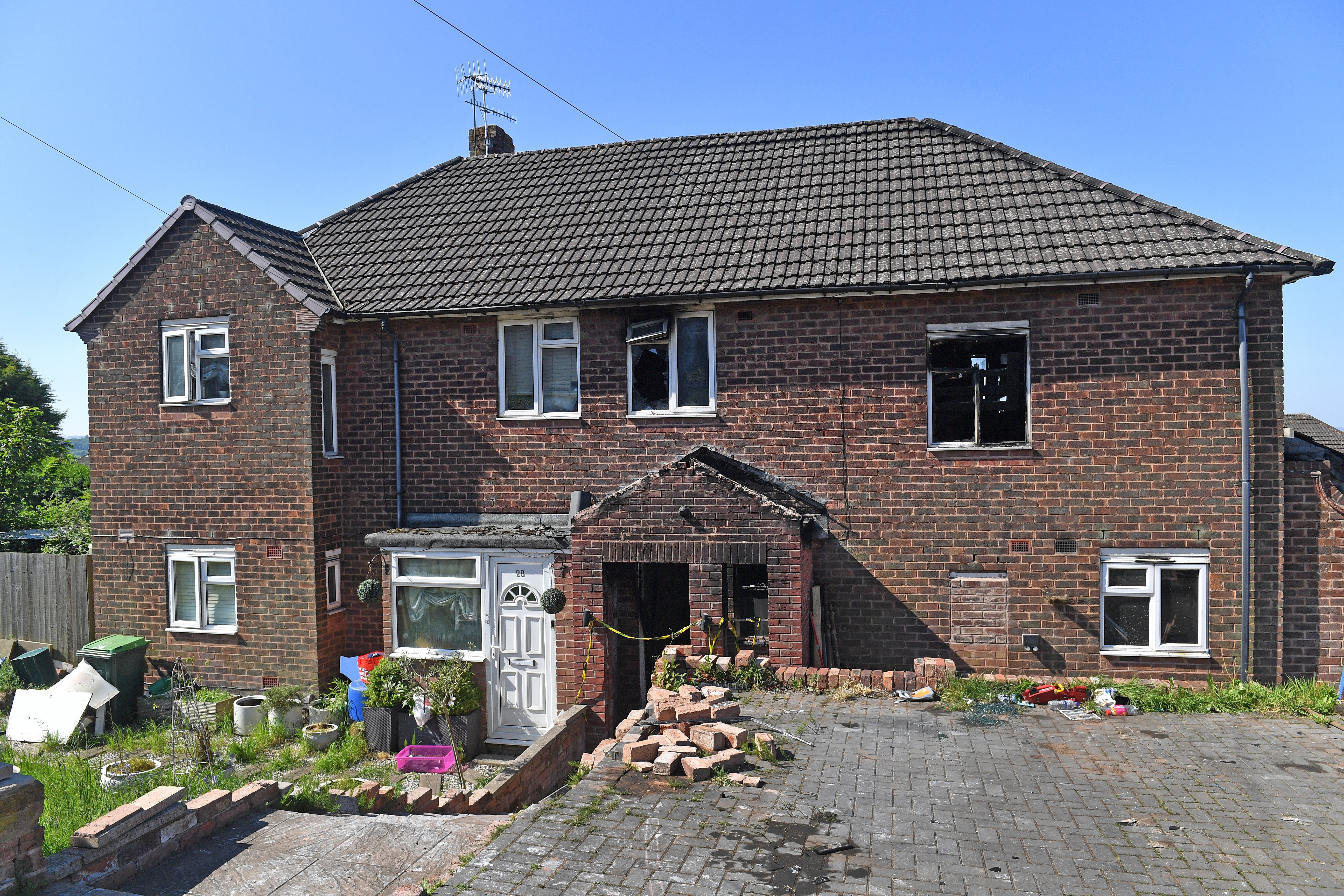 Woman and teenager taken to hospital for smoke inhalation after Rowley ...