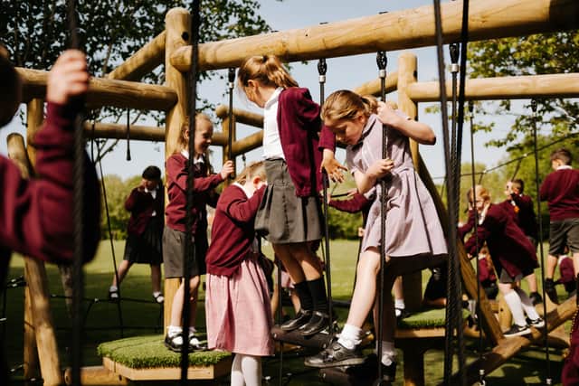 Pupils are able to enjoy outdoor learning and play areas