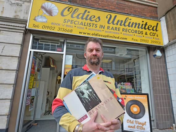 Oldies Unlimited shop in Darlington Street was just one of the Wolverhampton based stores to close
