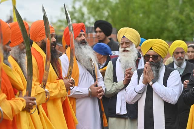 The parade is a high ceremonial event that brings together the community each year