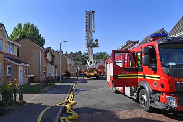 The two fires were in close proximity with each other, with West Midlands Police investigation them as 'connected'