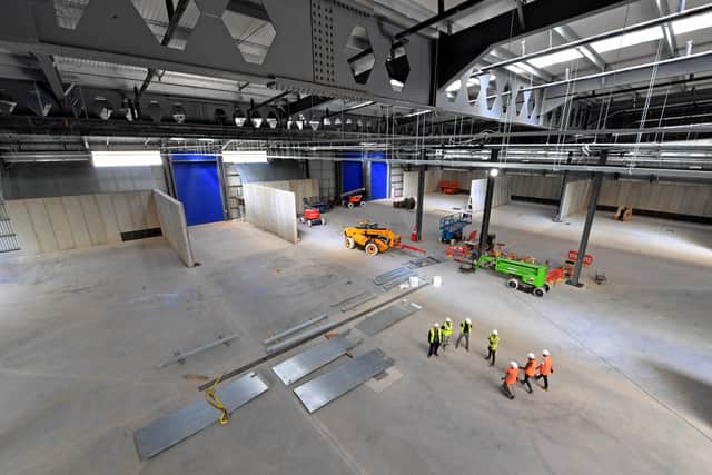 The waste recycling centre is expected to be completed in the summer