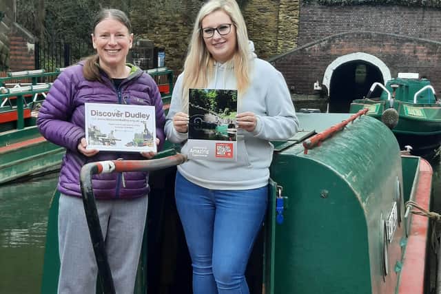 Nicola Beckley, tourism officer at Dudley Council (left) with Emily Evans, commercial and executive support at Dudley Canal and Caverns (right), one of many places available to see during the week