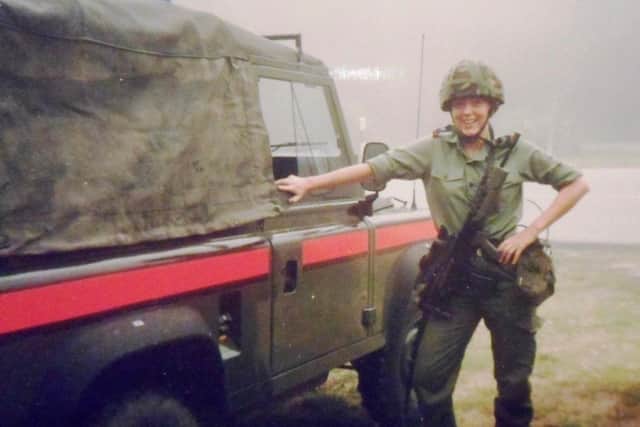 Ann Hughes, a former policewoman in the RAF. Photo: Ann Hughes 