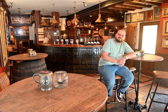 The Red Lion has a refurb the Stag will take over trade and when the Red Lion is done.