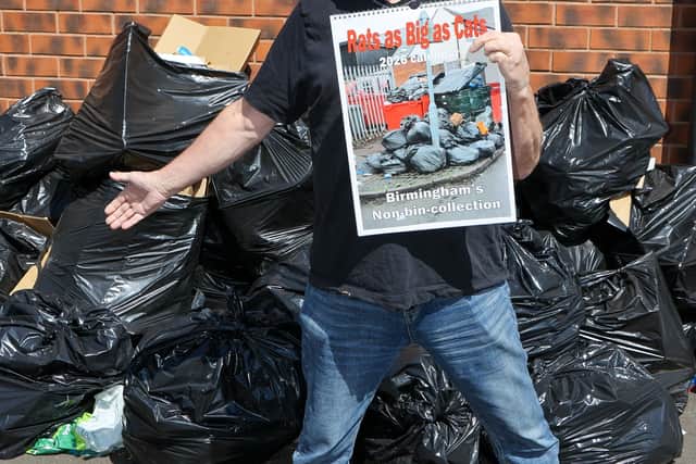 The 73-year-old businessman spent several days hunting down and photographing Brum's worst hotspots 