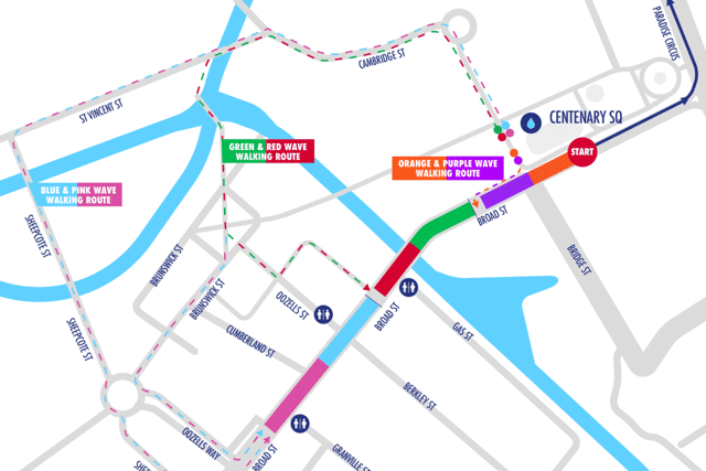 The run will start from the lovely Centenary Square