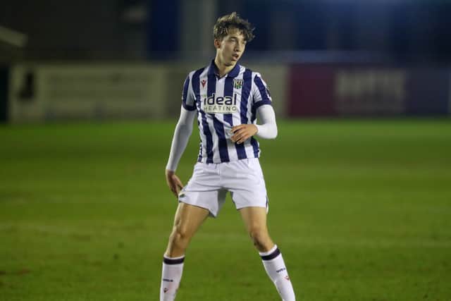 Young Harry Whitwell could get a run out against Luton on Saturday. (Photo by Adam Fradgley/West Bromwich Albion FC via Getty Images)