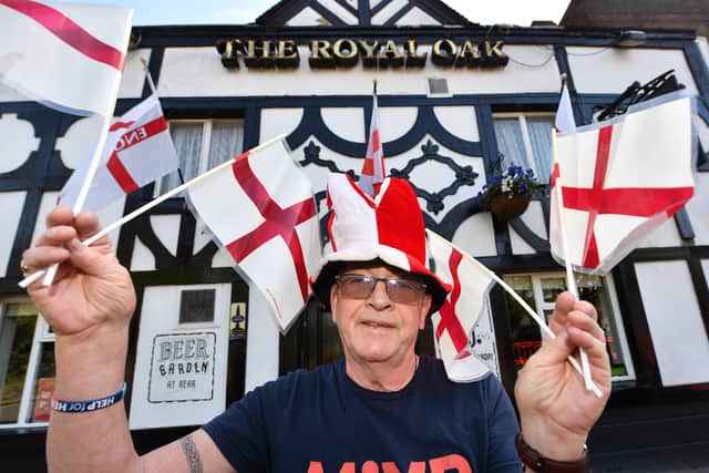 Many pubs, like The Royal Oak in Cannock host Saint George's Day event