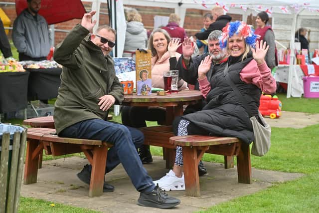 St George Day Parade in Great Wyrley, organised by the Carnival commitee