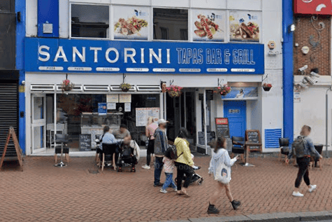 Santorini Greek restaurant, Birmingham City Centre