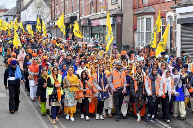 Vaisakhi celebrations in Walsall. 