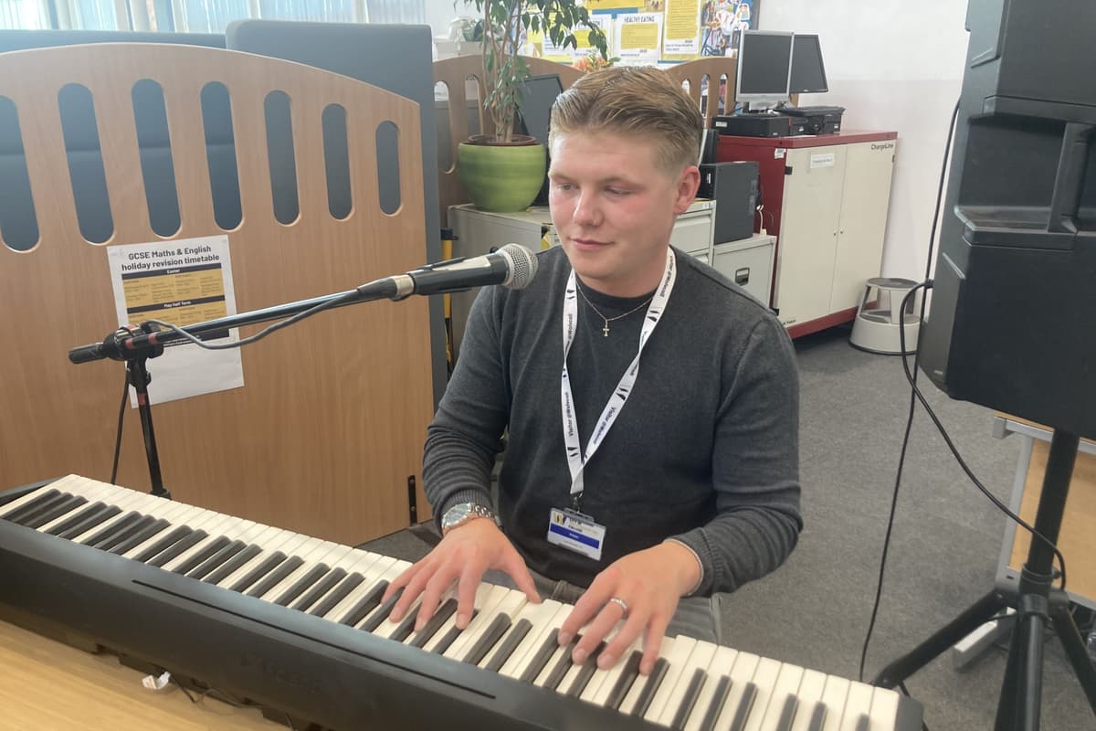 Wold Singer Singer Joel raises his voice to promote mental health through music
