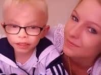 Laurie Byng and her son Kyeron